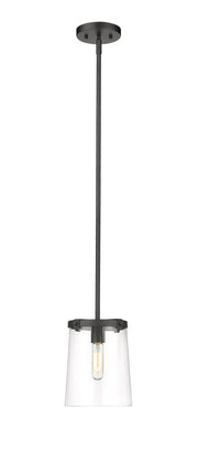 Callista 1 Light 7.5" Pendant in Matte Black
