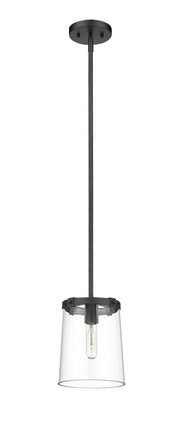 Callista 1 Light 7.5" Pendant in Matte Black