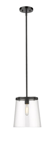 Callista 1 Light 10" Pendant in Matte Black