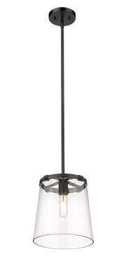 Callista 1 Light 10" Pendant in Matte Black