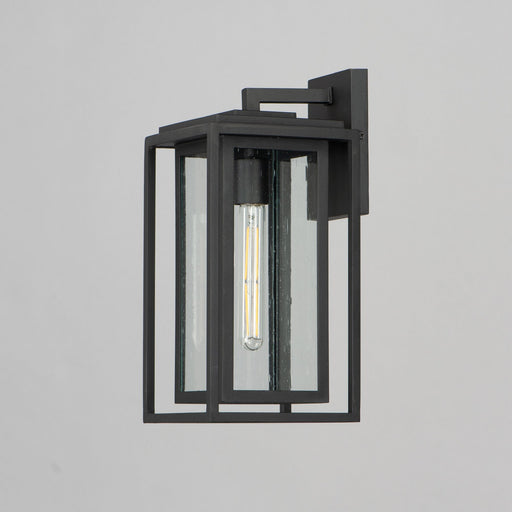 Cabana 1 Light Medium Outdoor Wall Sconce in Black