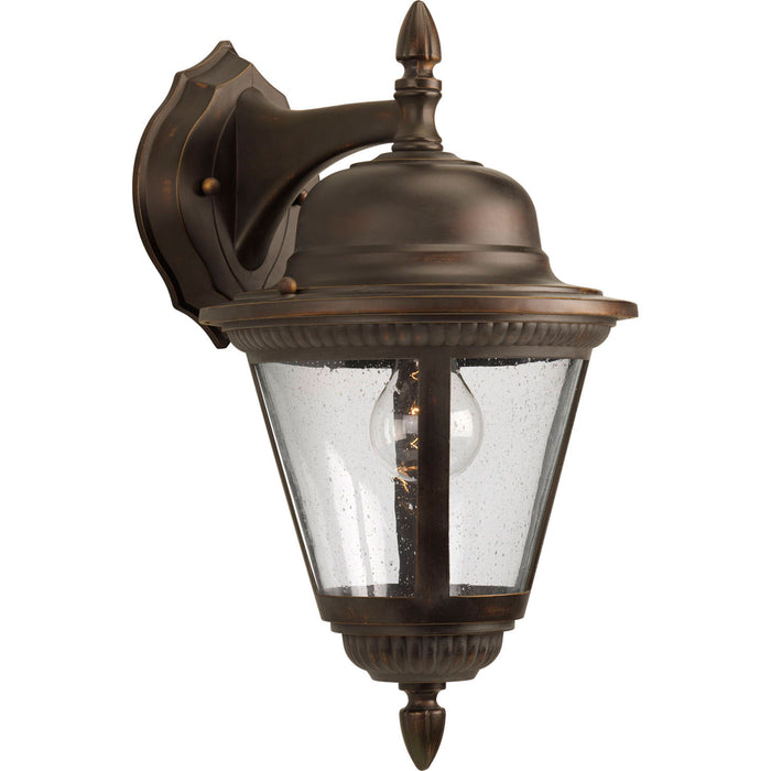 Westport One Light Wall Lantern in Antique Bronze