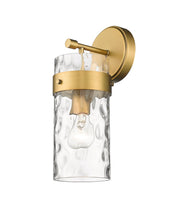 Fontaine 1 Light 5.5" Wall Sconce in Rubbed Brass