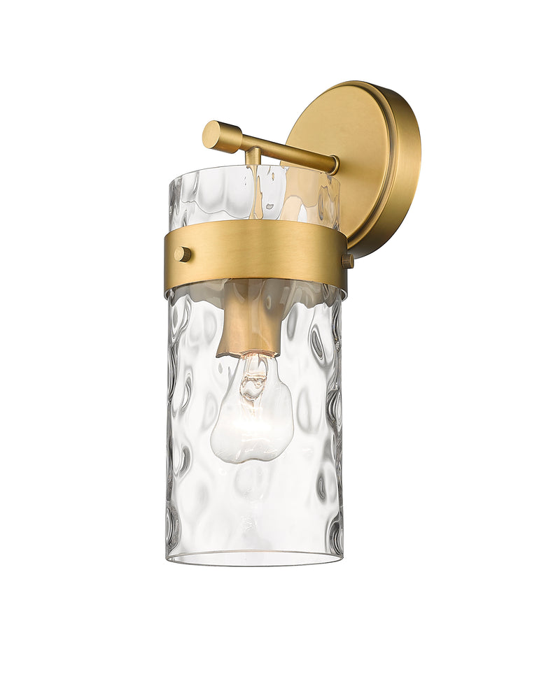 Fontaine 1 Light 5.5" Wall Sconce in Rubbed Brass