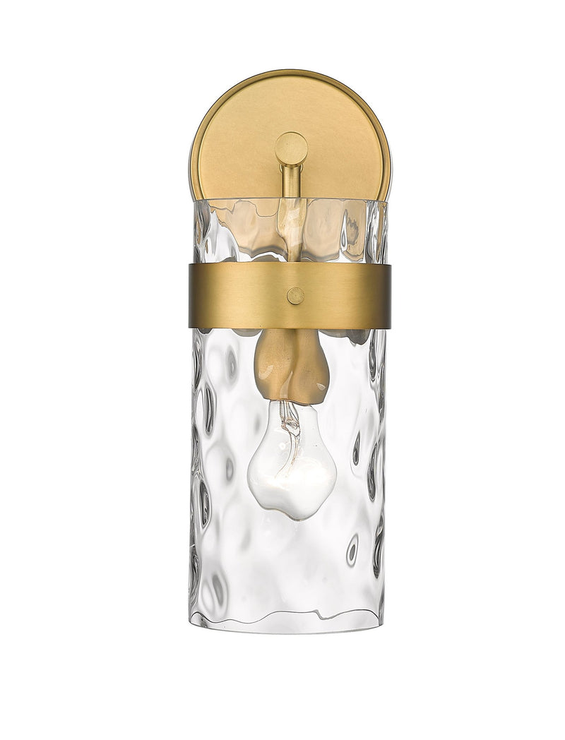 Fontaine 1 Light 5.5" Wall Sconce in Rubbed Brass