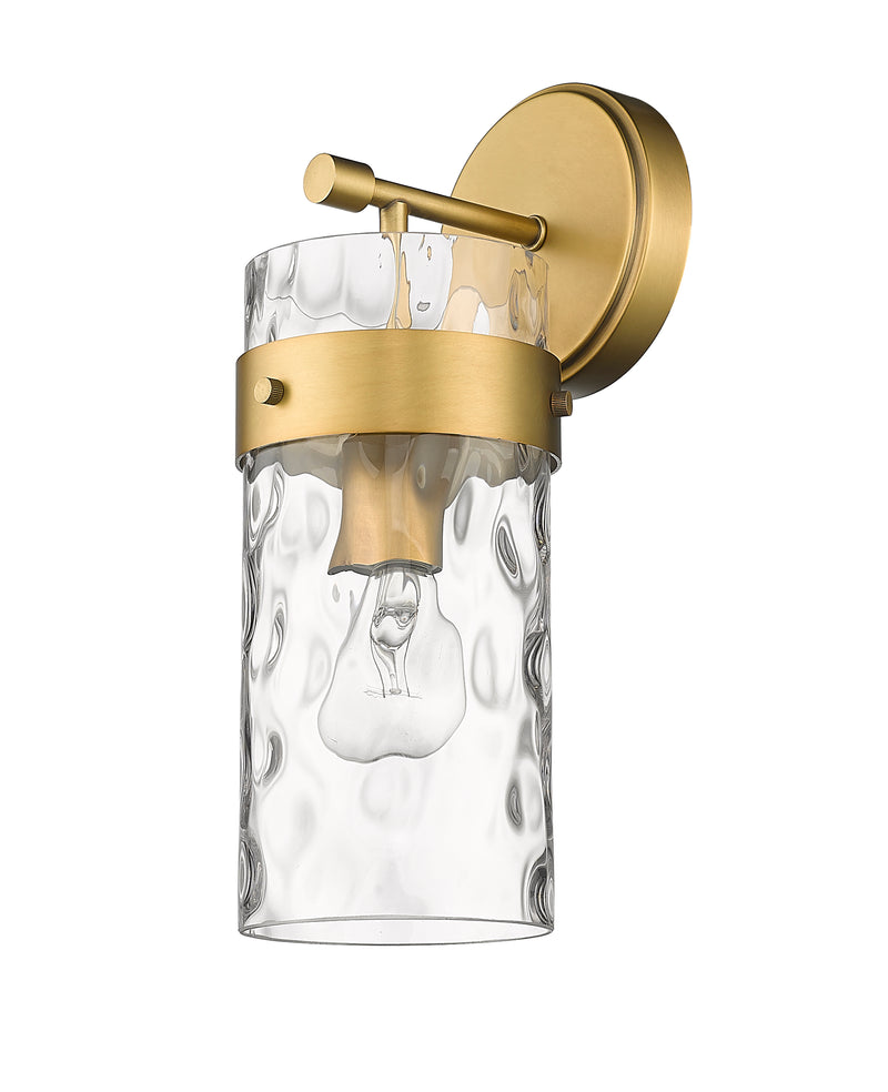 Fontaine 1 Light 5.5" Wall Sconce in Rubbed Brass