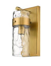 Fontaine 1 Light 4.75" Wall Sconce in Rubbed Brass