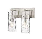 Fontaine 2 Light 14" Vanity in Brushed Nickel