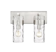Fontaine 2 Light 14" Vanity in Brushed Nickel