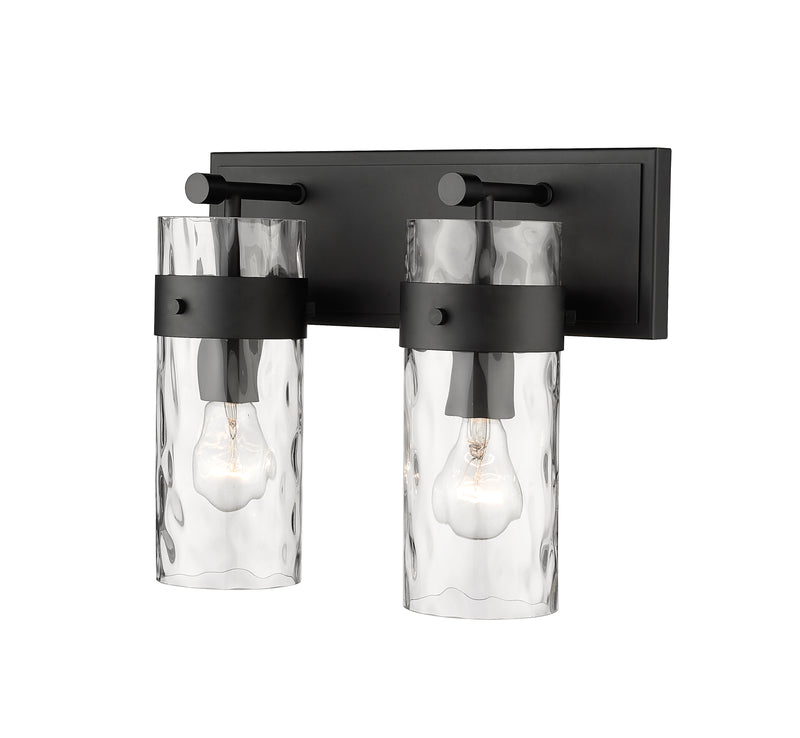Fontaine 2 Light 14" Vanity in Matte Black
