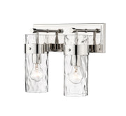 Fontaine 2 Light 14" Vanity in Polished Nickel