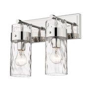 Fontaine 2 Light 14" Vanity in Polished Nickel