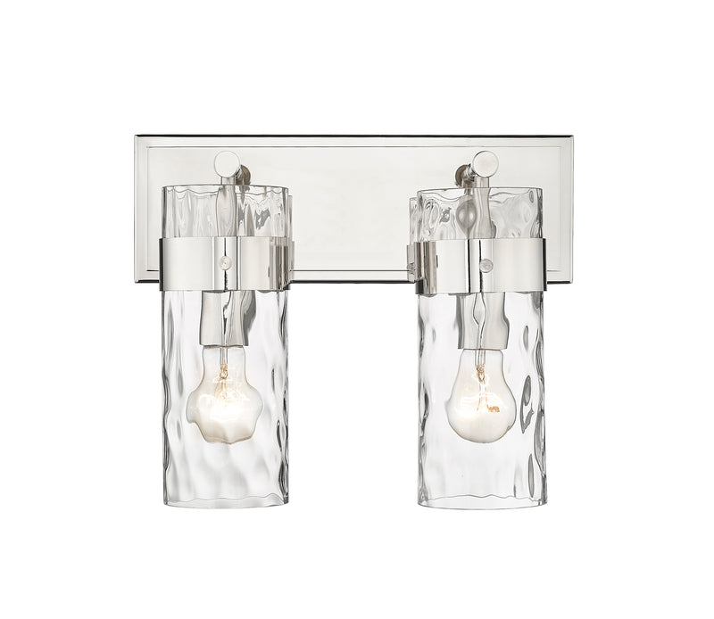 Fontaine 2 Light 14" Vanity in Polished Nickel