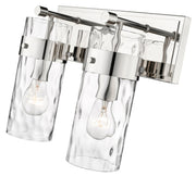 Fontaine 2 Light 14" Vanity in Polished Nickel