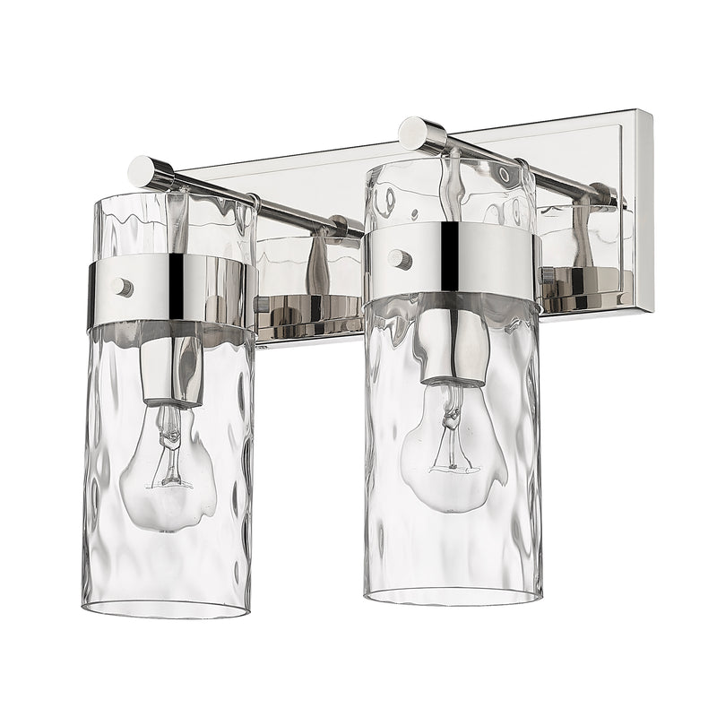Fontaine 2 Light 14" Vanity in Polished Nickel