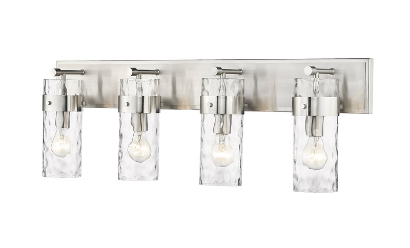 Fontaine 4 Light 34" Vanity in Brushed Nickel