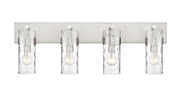 Fontaine 4 Light 34" Vanity in Brushed Nickel