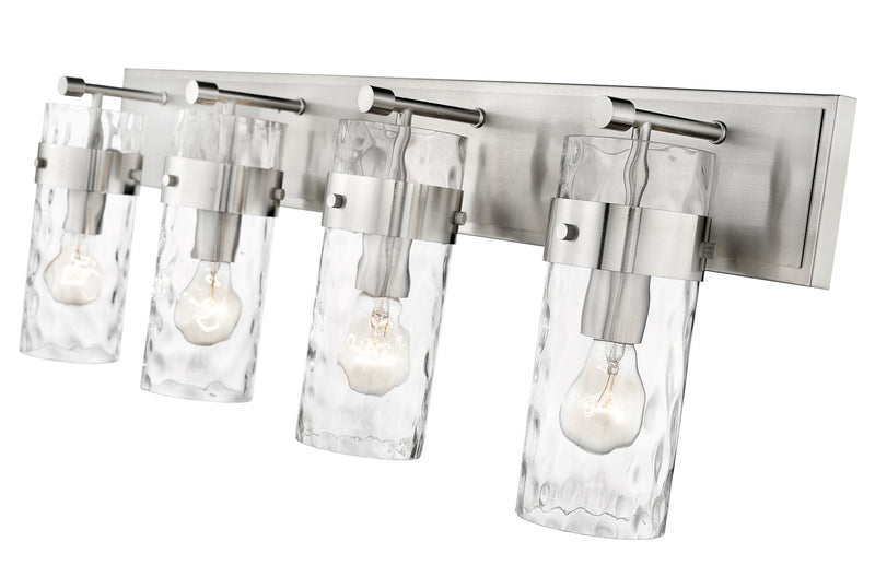 Fontaine 4 Light 34" Vanity in Brushed Nickel