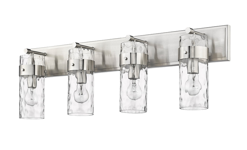 Fontaine 4 Light 34" Vanity in Brushed Nickel