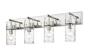 Fontaine 4 Light 34" Vanity in Polished Nickel