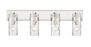 Fontaine 4 Light 34" Vanity in Polished Nickel