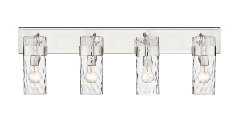 Fontaine 4 Light 34" Vanity in Polished Nickel