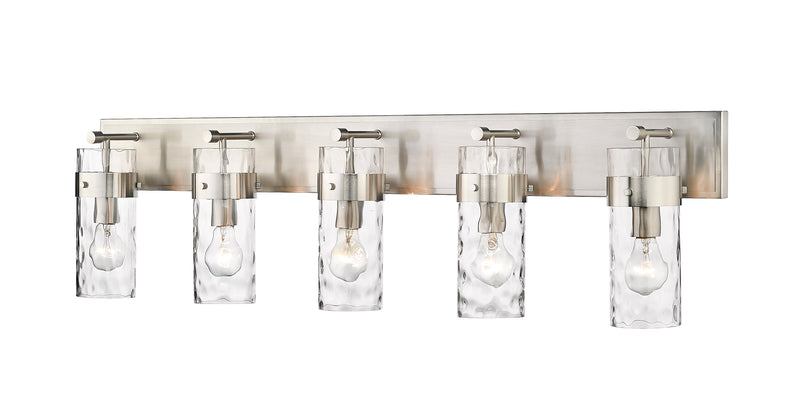 Fontaine 5 Light 44" Vanity in Brushed Nickel