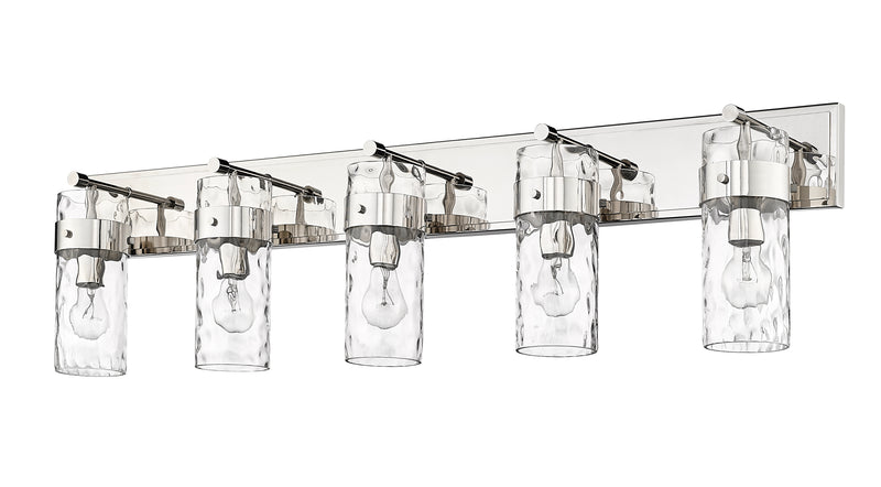 Fontaine 5 Light 44" Vanity in Polished Nickel