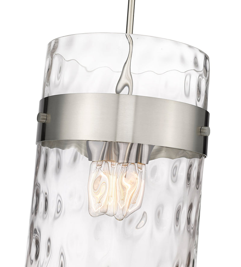 Fontaine 4 Light 13" Pendant in Brushed Nickel