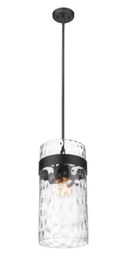 Fontaine 4 Light 13" Pendant in Matte Black