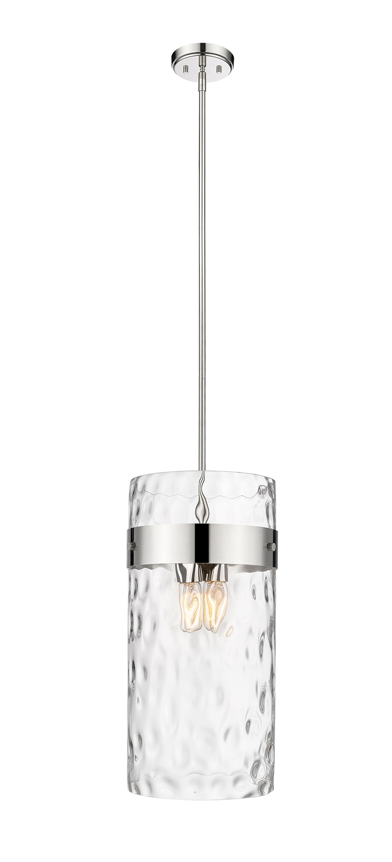 Fontaine 4 Light 13" Pendant in Polished Nickel