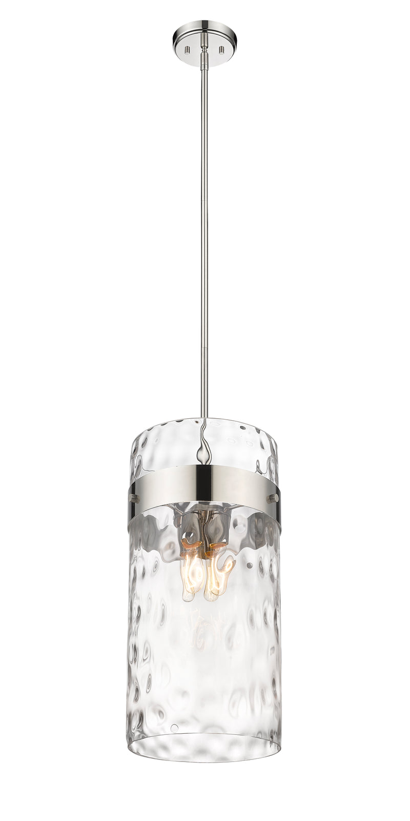 Fontaine 4 Light 13" Pendant in Polished Nickel