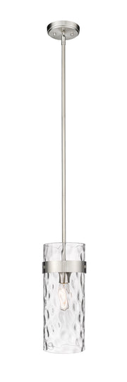 Fontaine 1 Light 6.5" Pendant in Brushed Nickel