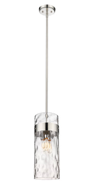 Fontaine 3 Light 9" Pendant in Polished Nickel