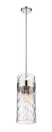 Fontaine 3 Light 9" Pendant in Polished Nickel