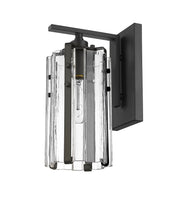 Alverton 1 Light 5.25" Wall Sconce in Matte Black