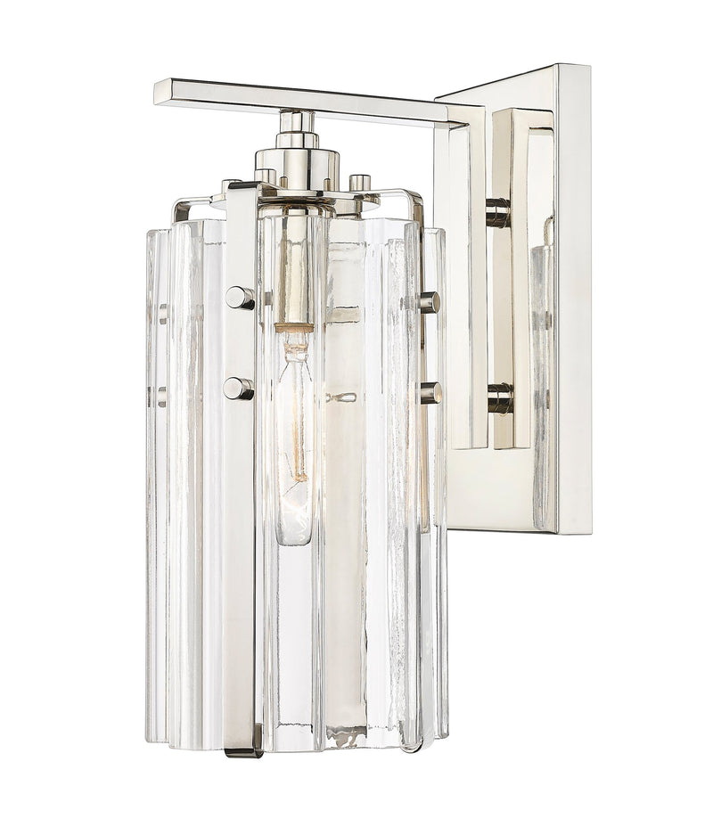 Alverton 1 Light 5.25" Wall Sconce in Polished Nickel