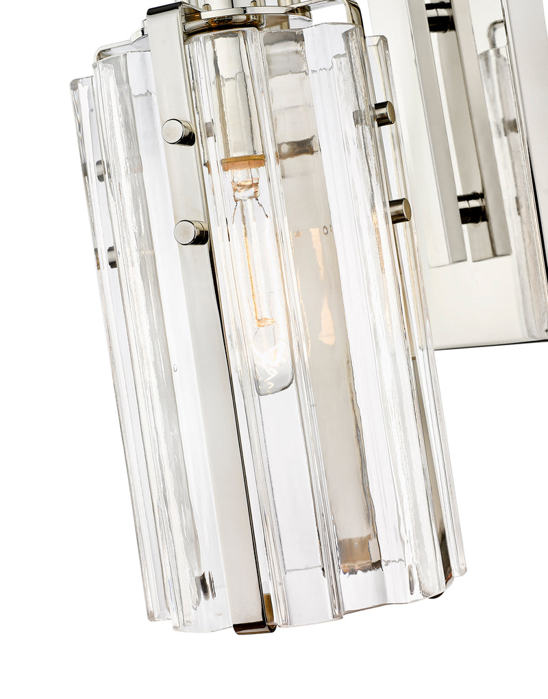 Alverton 1 Light 5.25" Wall Sconce in Polished Nickel