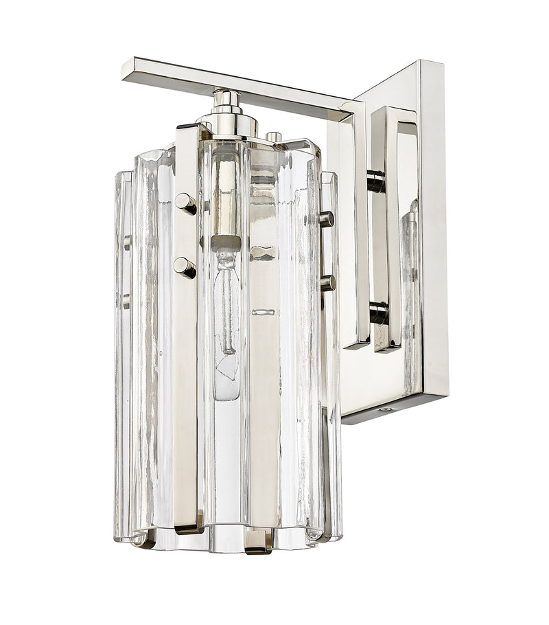 Alverton 1 Light 5.25" Wall Sconce in Polished Nickel