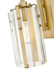 Alverton 1 Light 5.25" Wall Sconce in Rubbed Brass