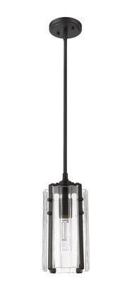 Alverton 1 Light 5.5" Pendant in Matte Black