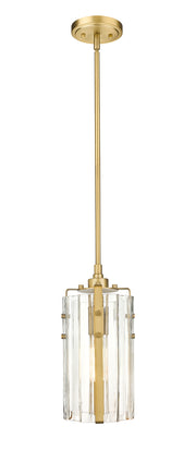 Alverton 1 Light 5.5" Pendant in Rubbed Brass
