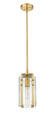 Alverton 1 Light 5.5" Pendant in Rubbed Brass