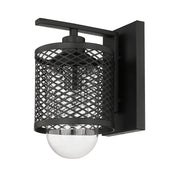 Kipton 1 Light 6" Wall Sconce in Matte Black