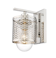Kipton 1 Light 6" Wall Sconce in Polished Nickel