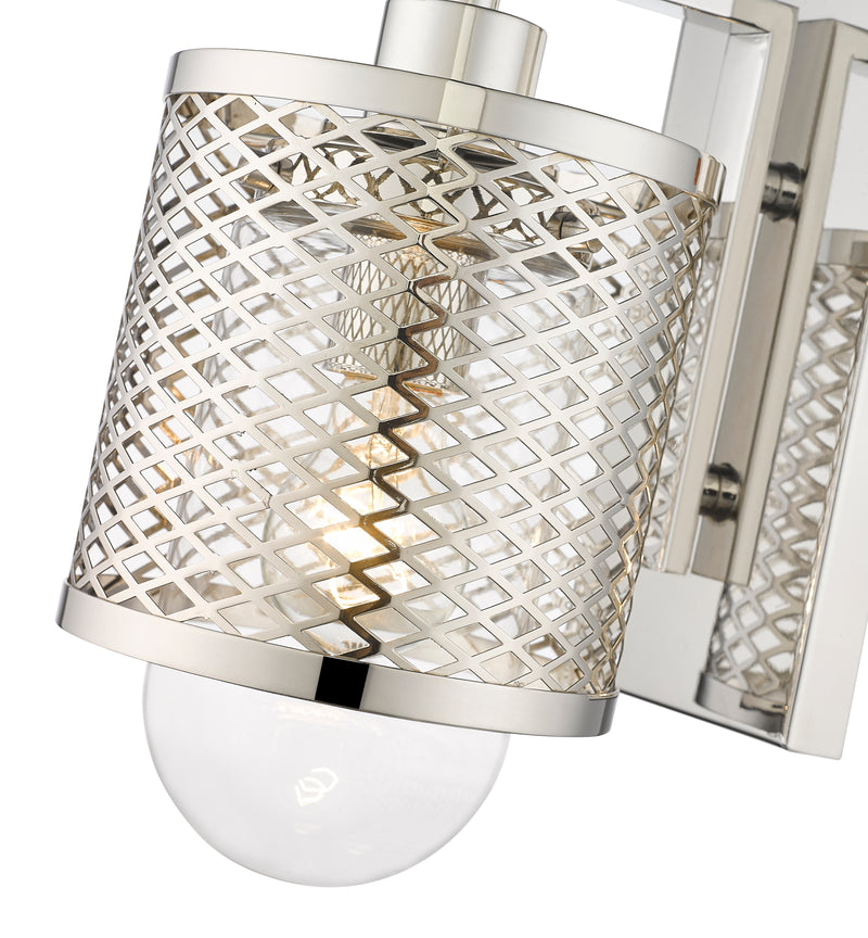 Kipton 1 Light 6" Wall Sconce in Polished Nickel