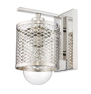 Kipton 1 Light 6" Wall Sconce in Polished Nickel
