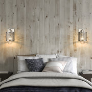 Kipton 1 Light 6" Wall Sconce in Polished Nickel in a room setting