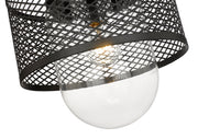Kipton 1 Light 11" Pendant in Matte Black