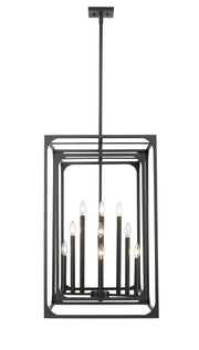 Easton 12 Light 20.5" Chandelier in Matte Black